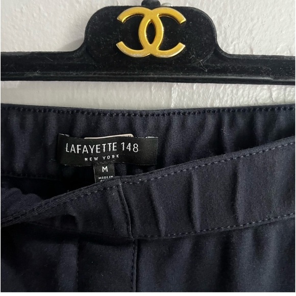 Lafayette 148 Navy Stretch Pull On Slacks
Size Medium - Picture 8 of 10